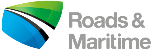 Roads and maritime logo