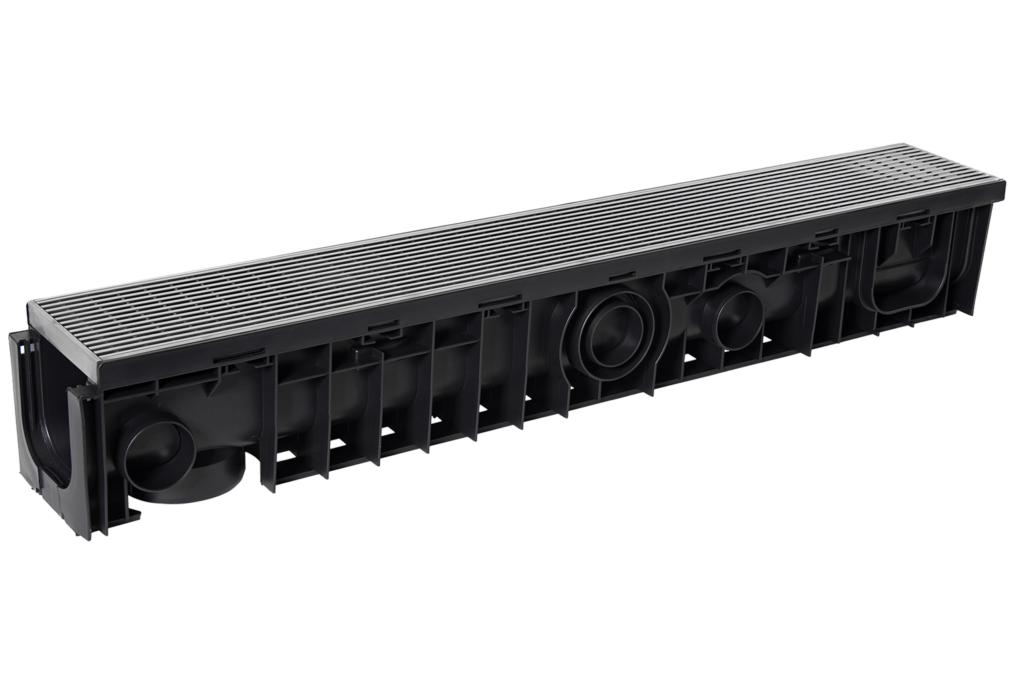 sabdrain 901 stainless steel grate features a lockdown type grate with a heel guard grate. Use as driveway drainage, pool & spa area drainage, school drainage & more.