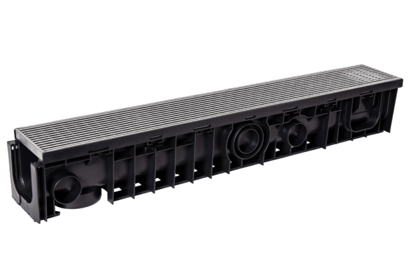 sabdrain 902 stainless steel grate features a lockdown type grate with antislip nodules & heel guard grate. Use as driveway drainage, pool & spa area drainage, school drainage & more.