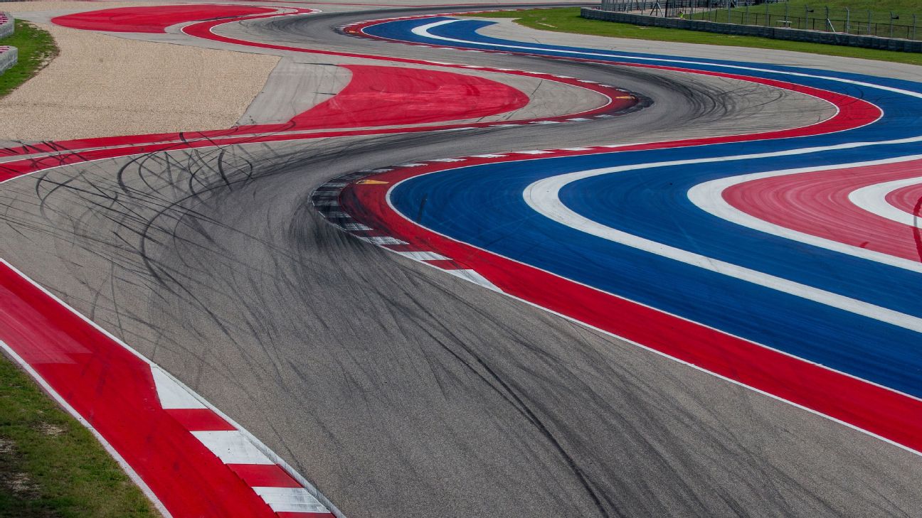 Drainage for race tracks