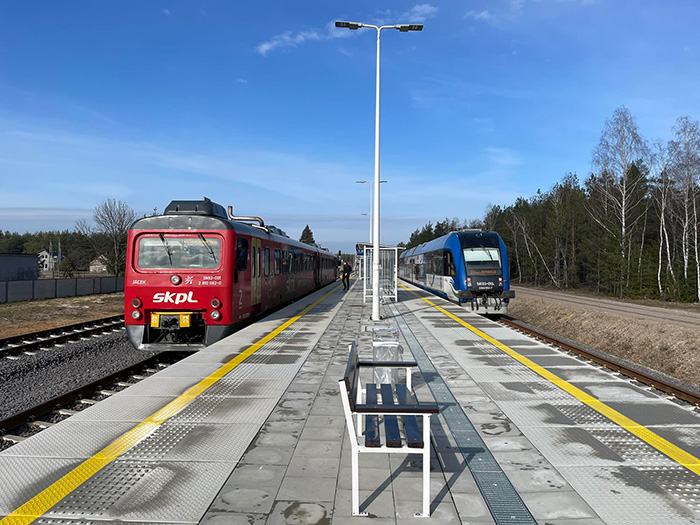 Sabdrain train station poland