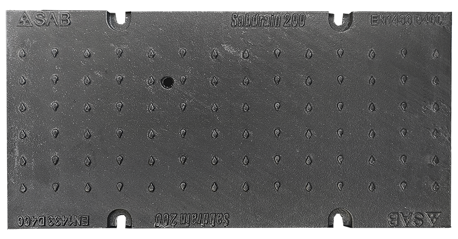 Solid Grate 200mm